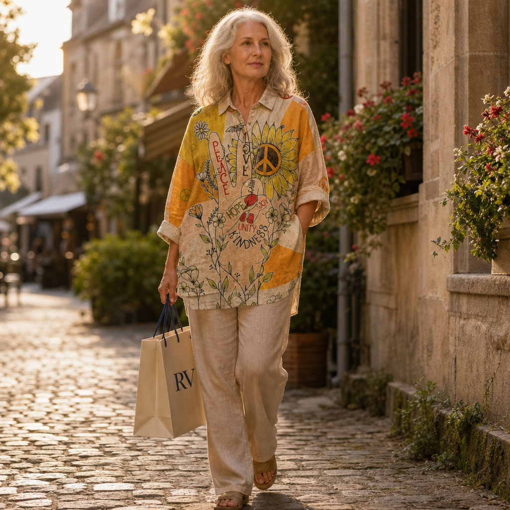 Coline | Elegancka letnia bluzka