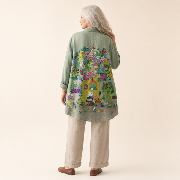 Caroline | Elegancka bluzka letnia
