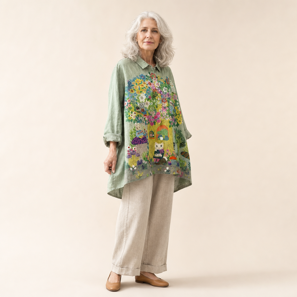 Caroline | Elegancka bluzka letnia