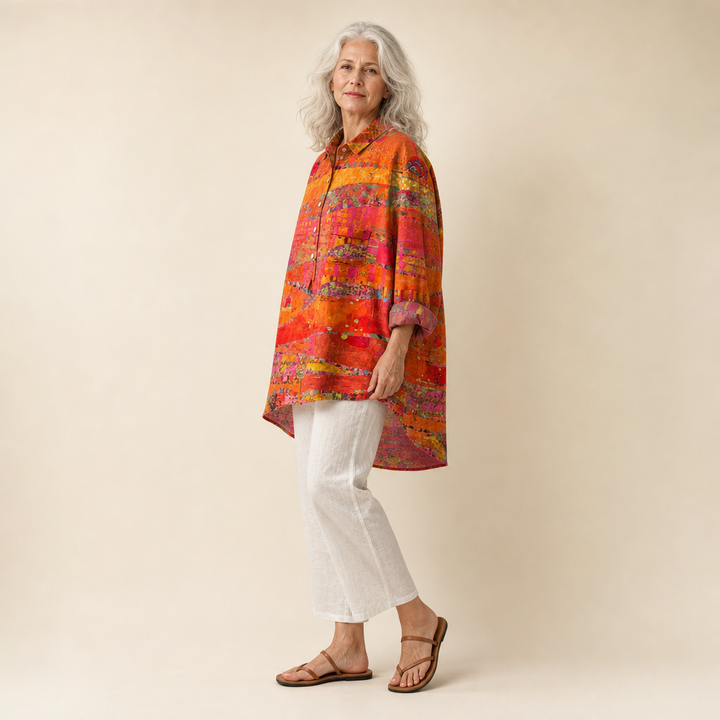 Catherine | Elegancka letnia bluzka