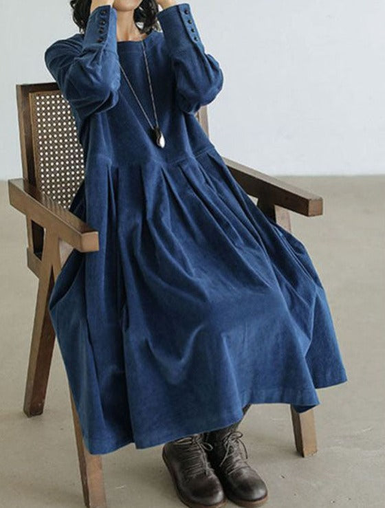Zoe | Robe en velours français