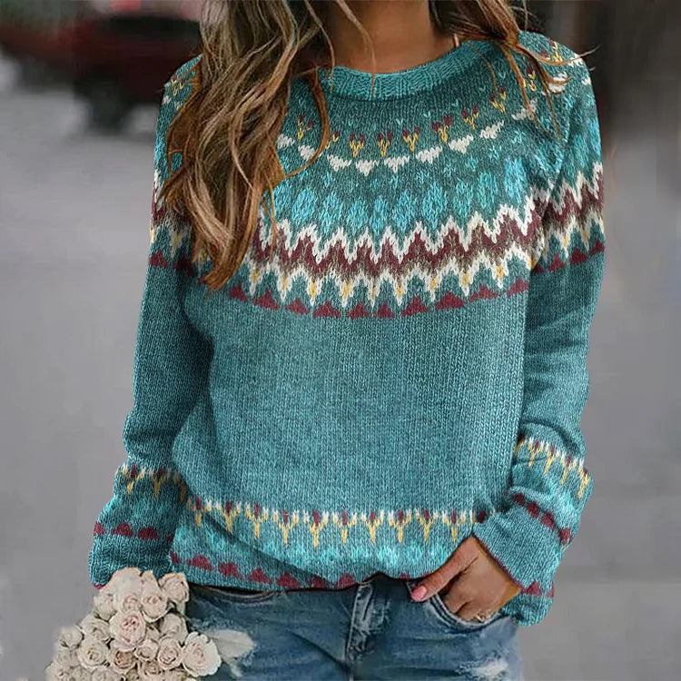 PULL TRICOTÉ VINTAGE GLORIA