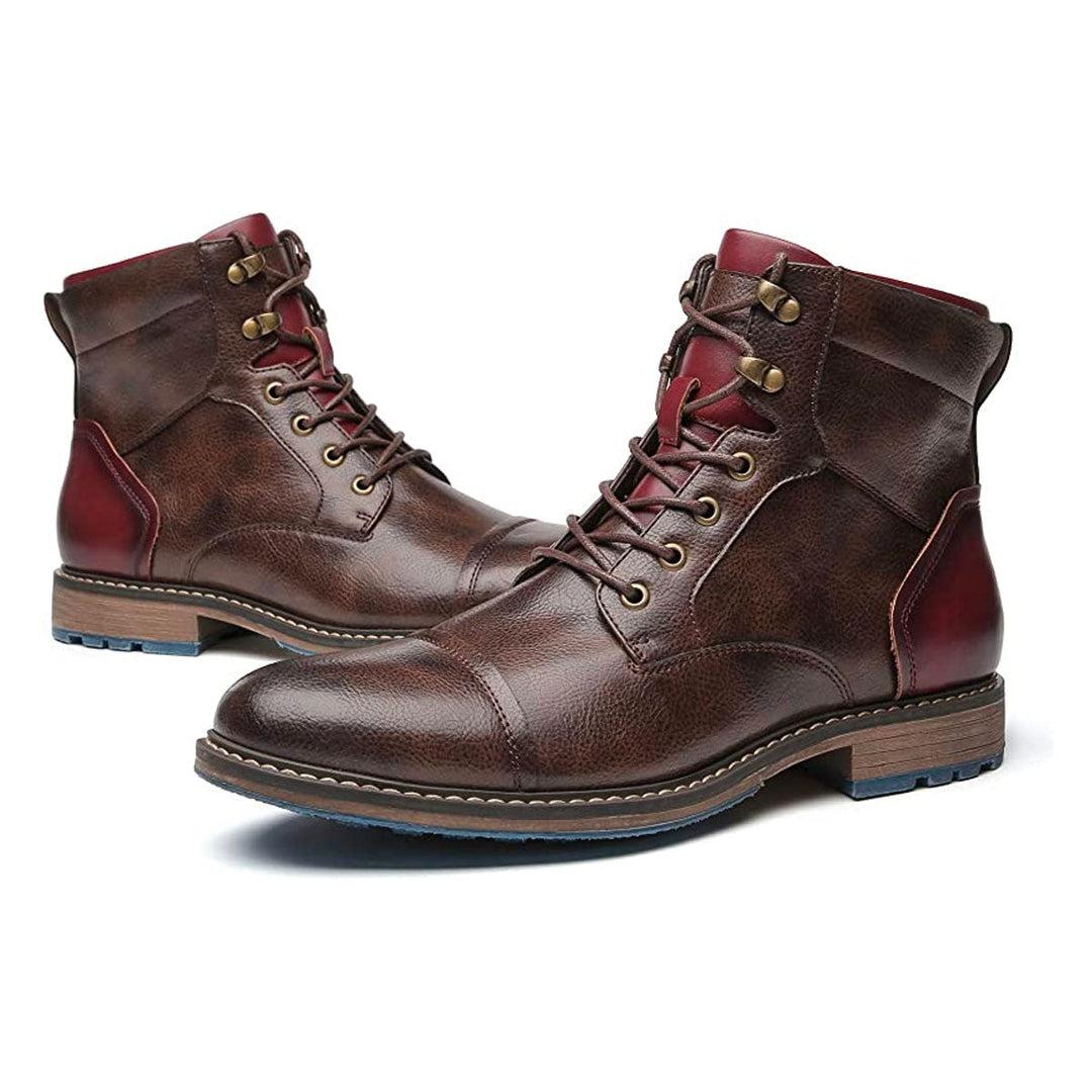 Ethan | Skórzane Botki Oxford Artisanales
