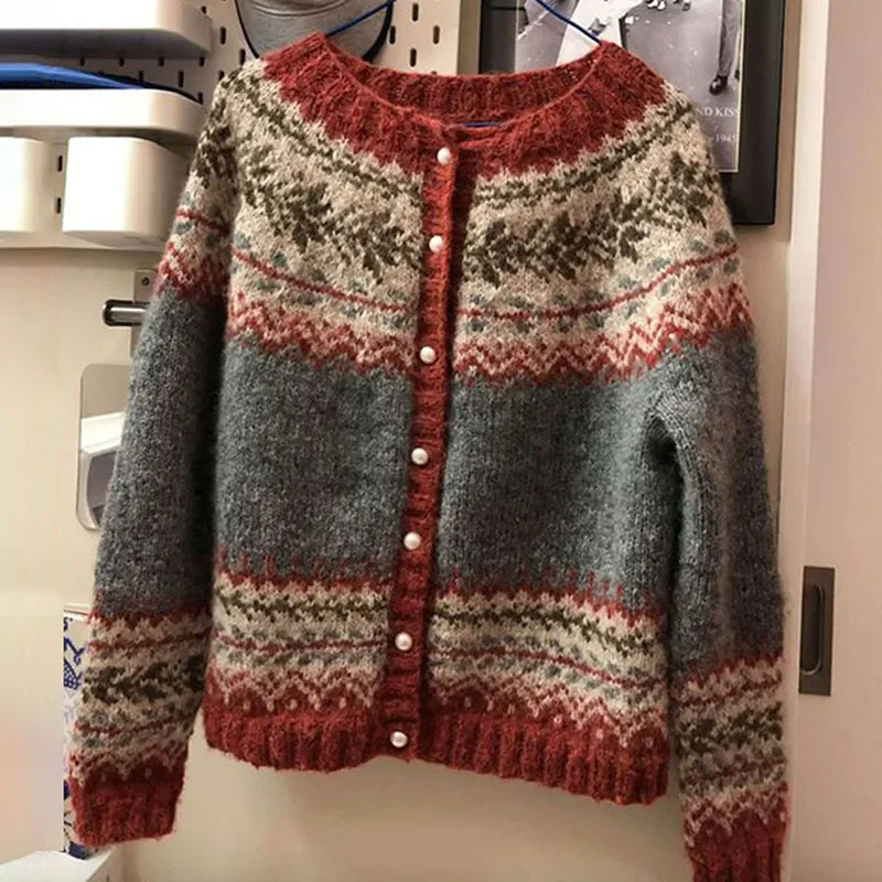 KARDIGAN DZIANINOWY VINTAGE JESSICA