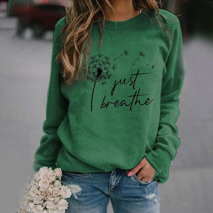 Yarely | Elegancka bluza damska „Just Breathe” o ponadczasowym kroju
