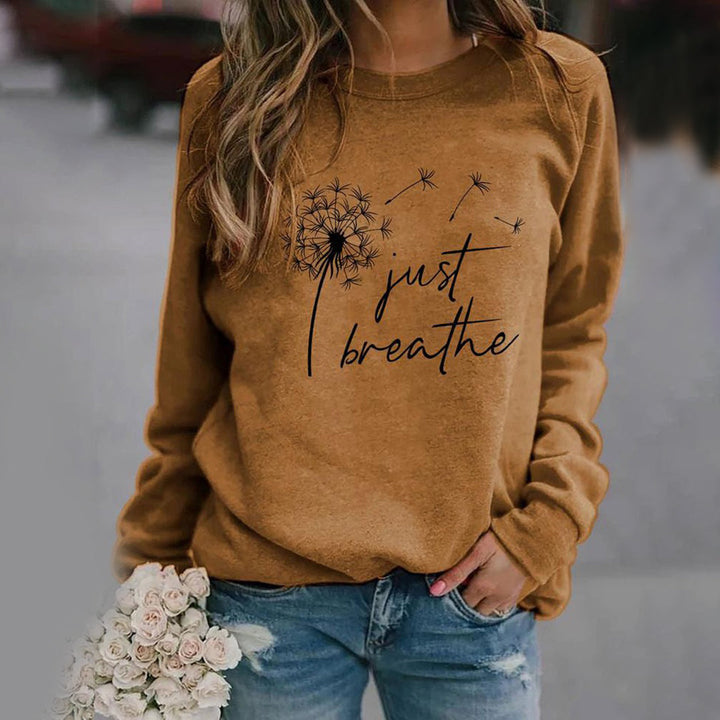 Yarely | Elegancka bluza damska „Just Breathe” o ponadczasowym kroju