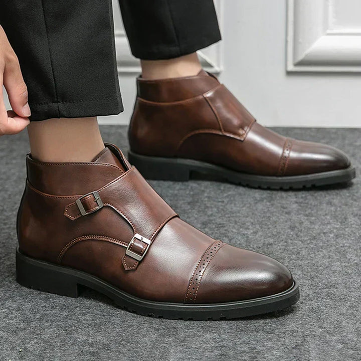 Darell™ | Botki z Podwójną Klamrą Monk