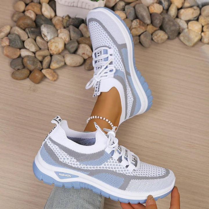 Women's Shoes Double-Color Work Shoes for Ladies