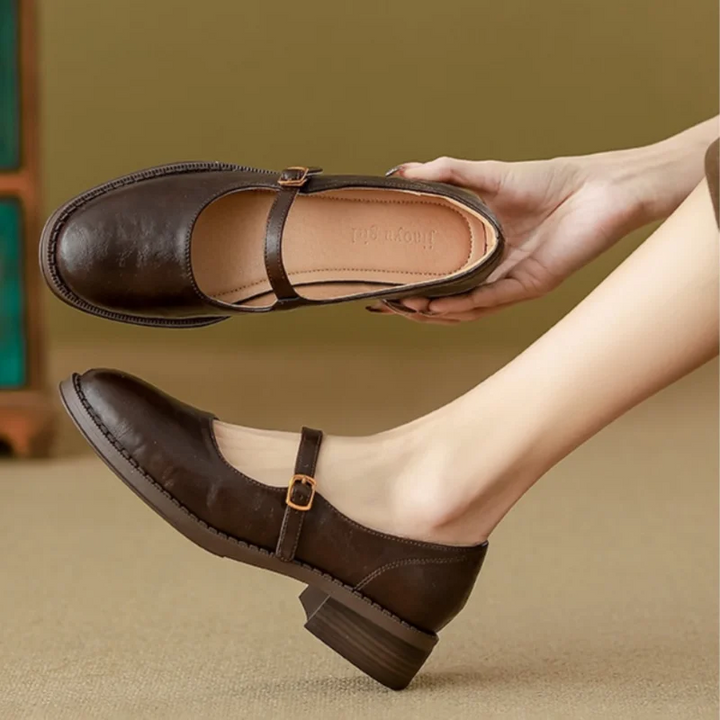 Marlena – Klasyczne buty typu Mary Jane