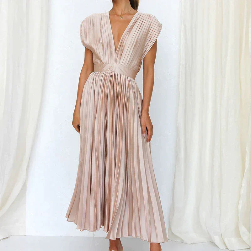Denise | Robes plissées élégantes pour femmes