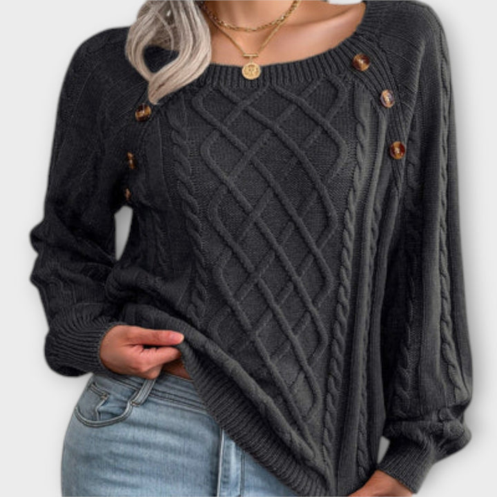 Camille de Lille™ - Sweter z dzianiny