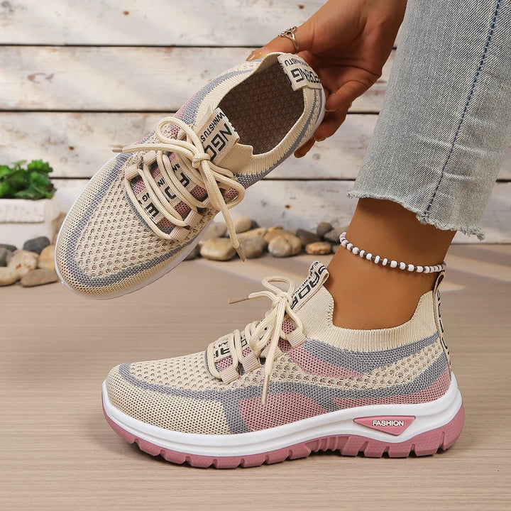 Women's Shoes Double-Color Work Shoes for Ladies