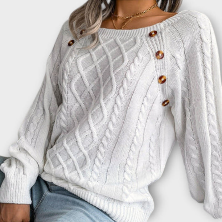 Camille de Lille™ - Sweter z dzianiny