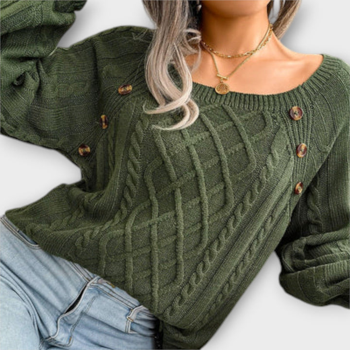 Camille de Lille™ - Sweter z dzianiny