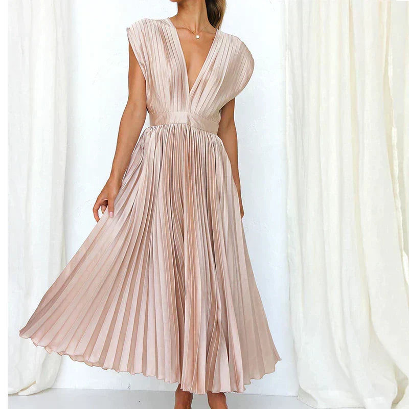 Denise | Robes plissées élégantes pour femmes