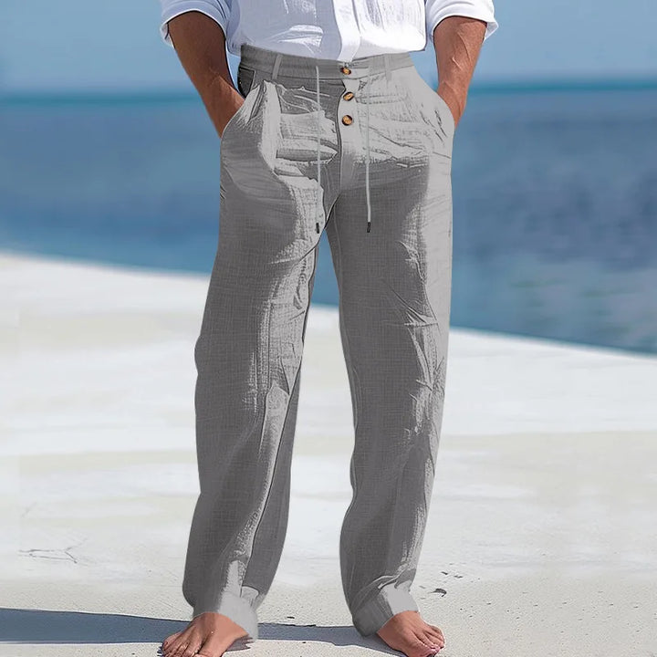 EMILE – Lekkie Eleganckie Spodnie na Letnie Dni