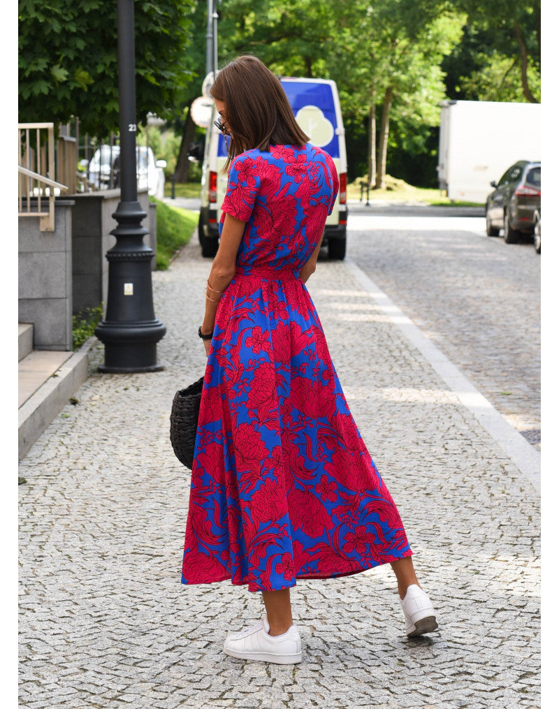Yolanda | Robe Midi Douce et Confortable pour Femme au Quotidien