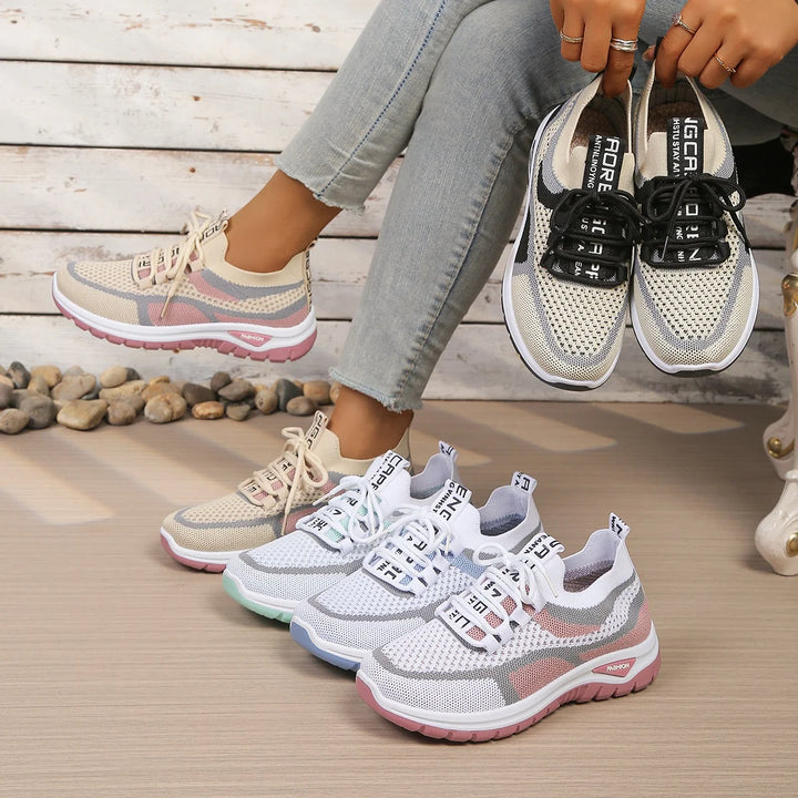 Women's Shoes Double-Color Work Shoes for Ladies