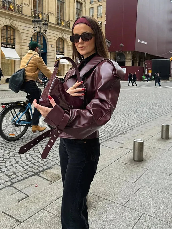 Aureliana | Krótka kurtka vintage dla kobiet