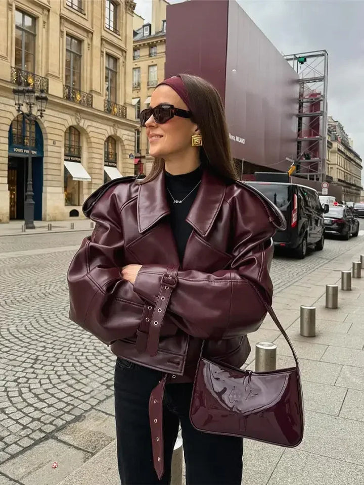 Aureliana | Krótka kurtka vintage dla kobiet