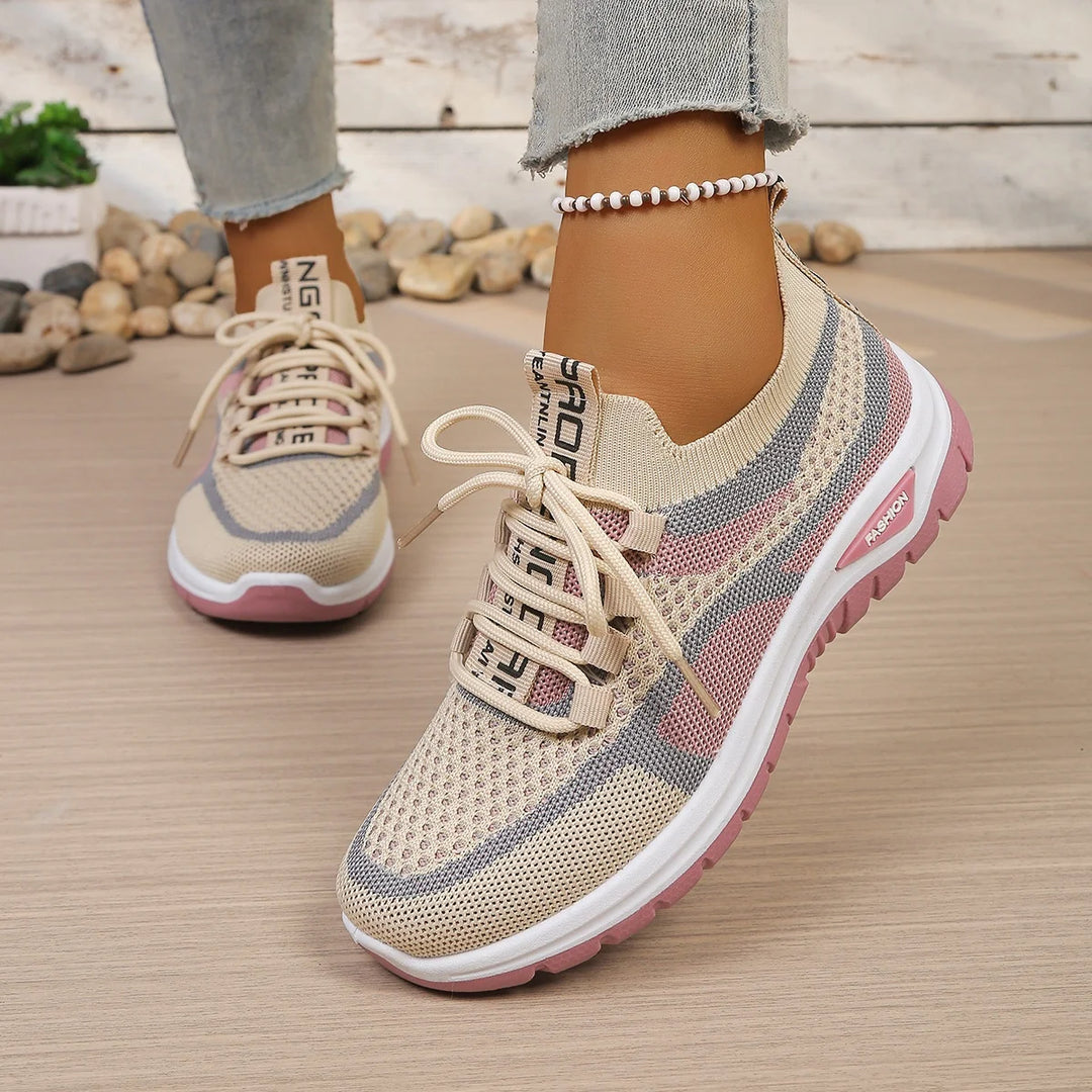 Women's Shoes Double-Color Work Shoes for Ladies