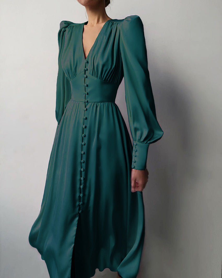 Arya | Robe élégante en satin pour femmes