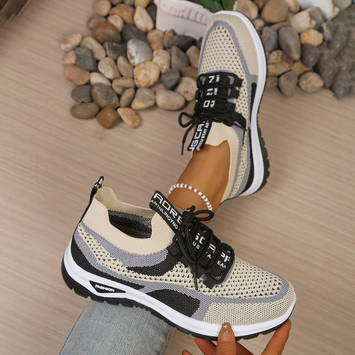 Women's Shoes Double-Color Work Shoes for Ladies