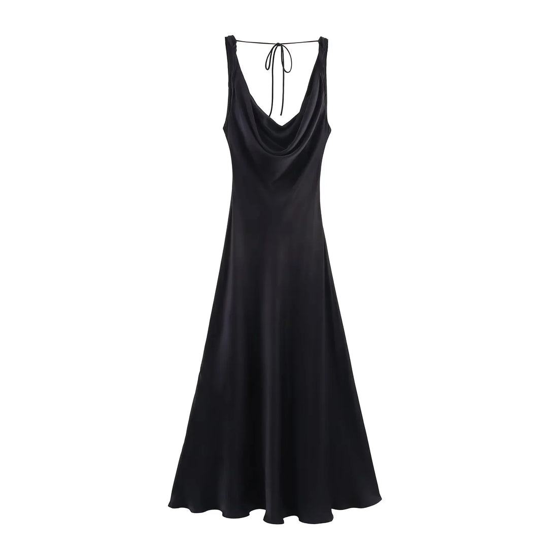 KONDALA 2026 Spring Butter Yellow Dress For Women