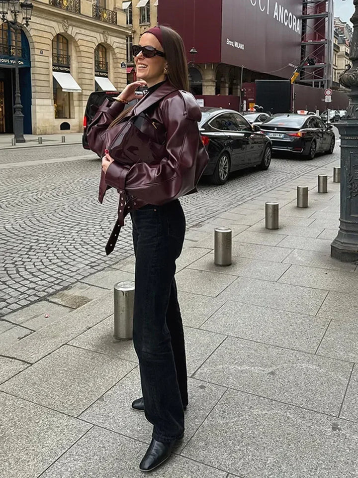 Aureliana | Krótka kurtka vintage dla kobiet