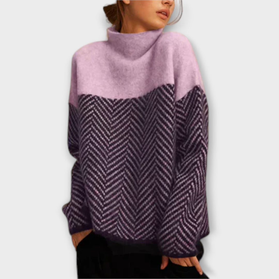 Clémence de Strasbourg™ - Sweter z dzianiny