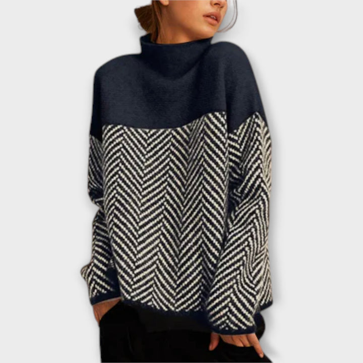 Clémence de Strasbourg™ - Sweter z dzianiny