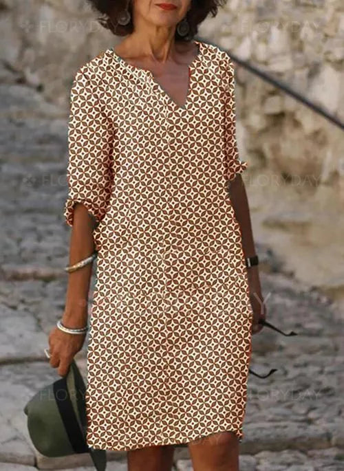 Laure | Midi robe d'été pour femmes