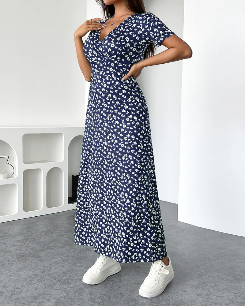 Robe Sexy Élégante Imprimée