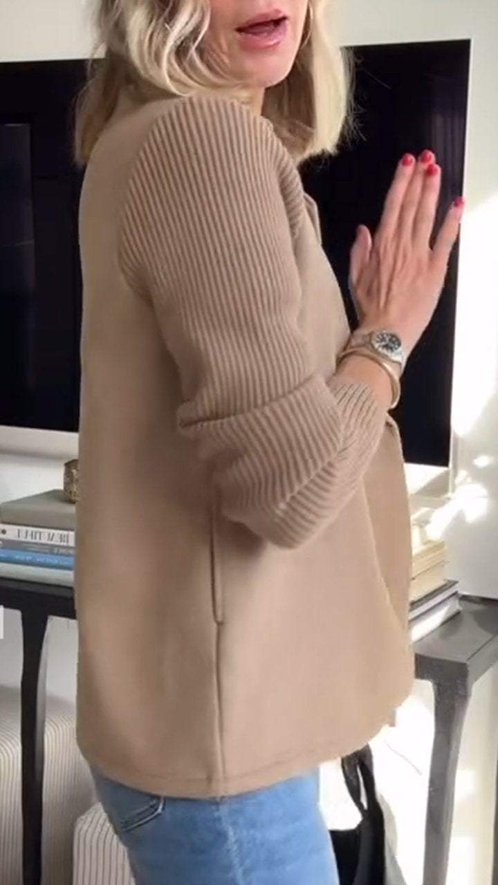 Léonie de Saint-Malo™ - Veste en tricot