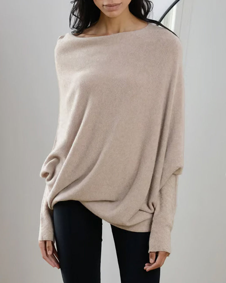 VÊtement Maille Asymétrique Drappé Et Innovant