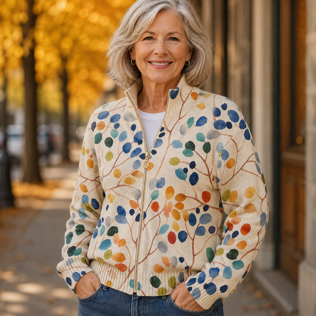 Céleste de Bordeaux™ - Cardigan élégant