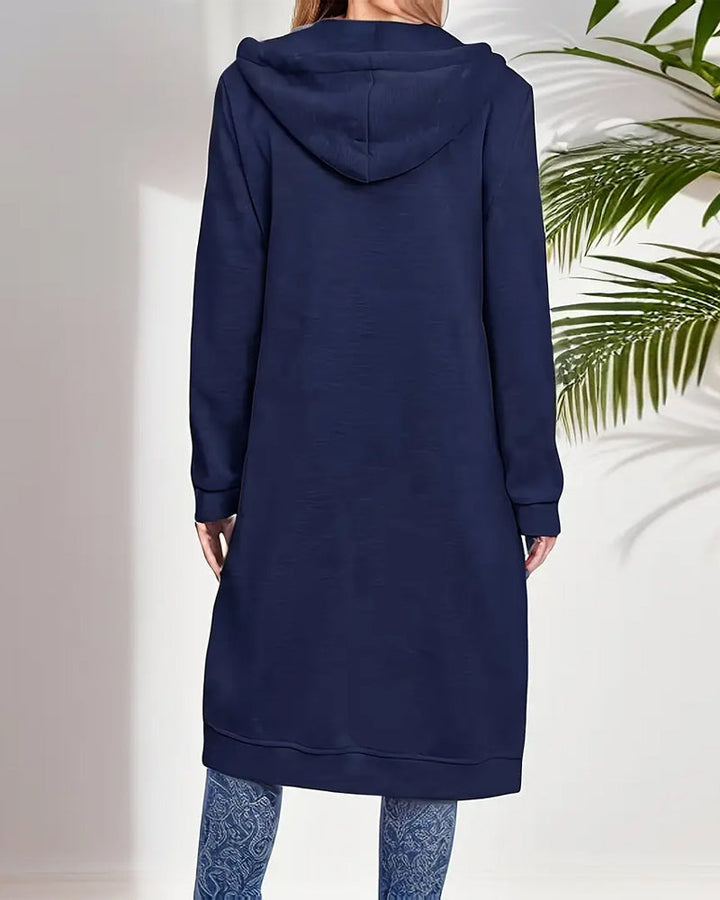 Bluza z kapturem zapinana na zamek