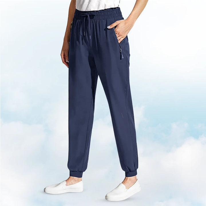 Pantalon Femme Ultra Élasticité Soie Glacée Confort Décontracté