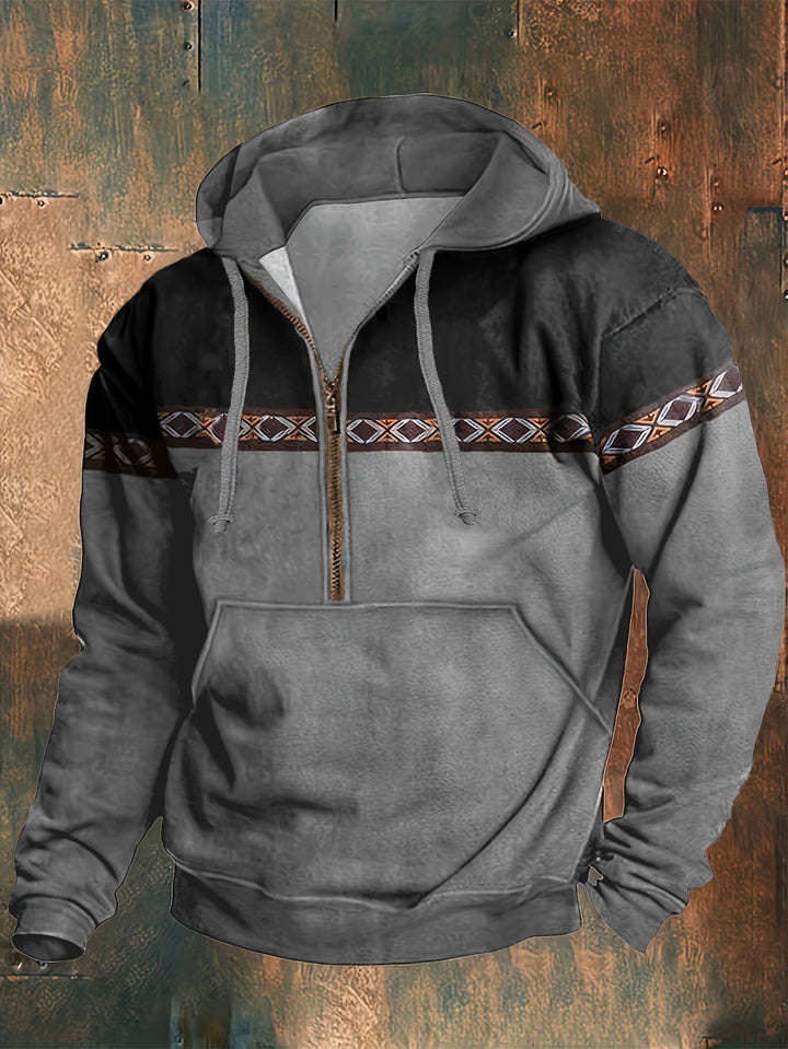 Bluza Yellowstone Half-Zip z kapturem