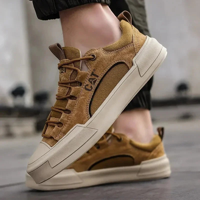 UrbanEdge - Skórzane sneakersy