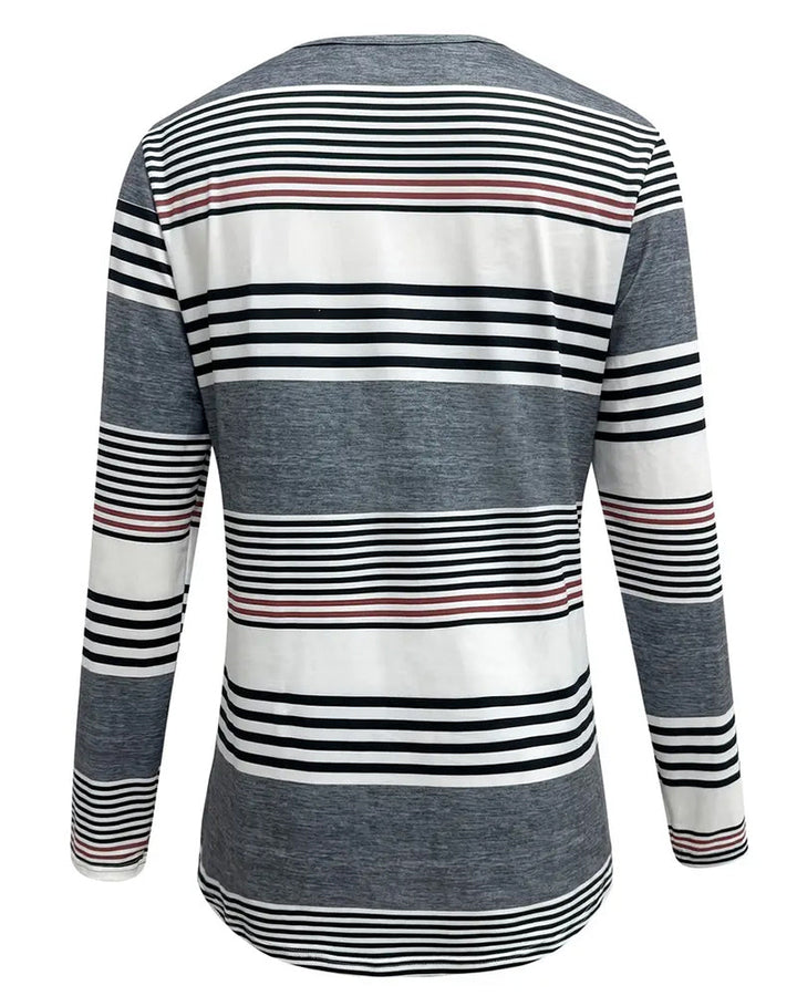 T-shirt w paski do noszenia na co dzień