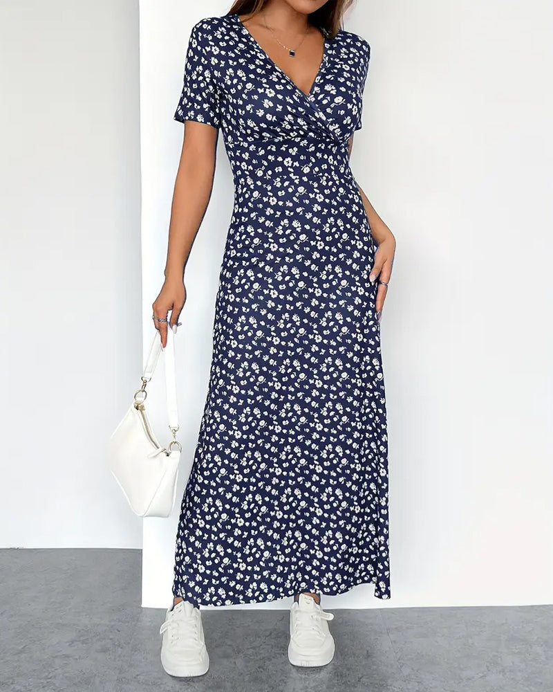 Robe Sexy Élégante Imprimée