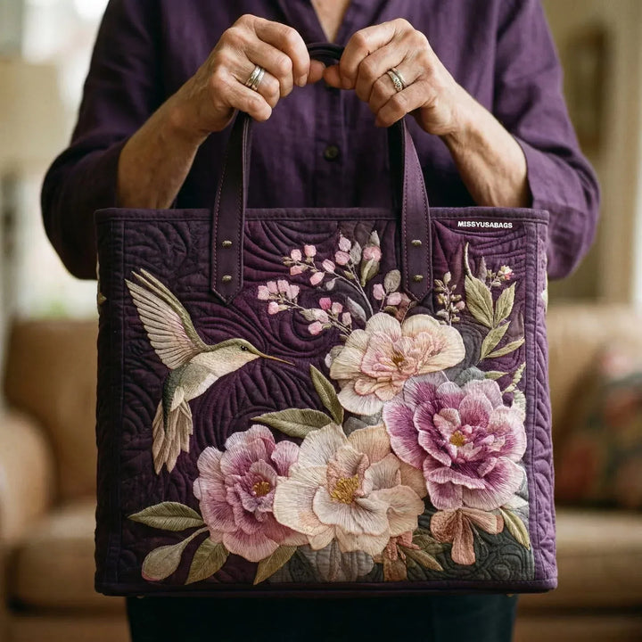 Torba Kiltowa Artisanal Matelassé - Koliber & Orchidea