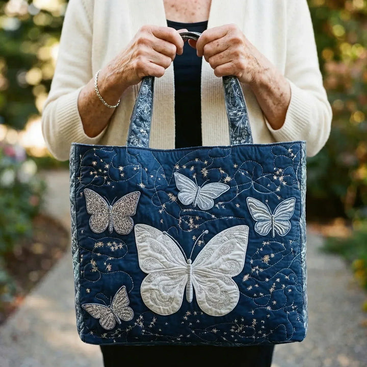 Torba Artisanal - Papillon Srebrna