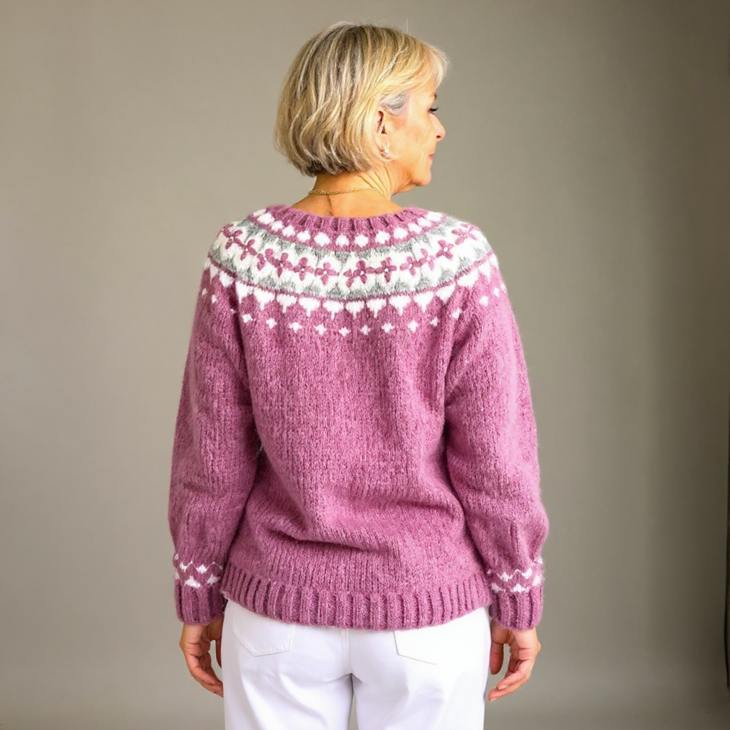 Cardigan Islandais Vintage Maya