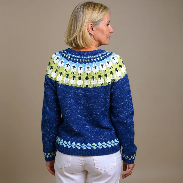 Cardigan Islandais Vintage Sophie