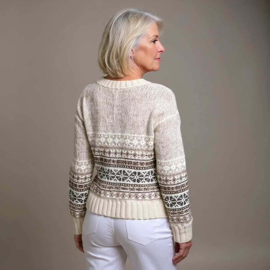 Cardigan Islandais Vintage Bailey