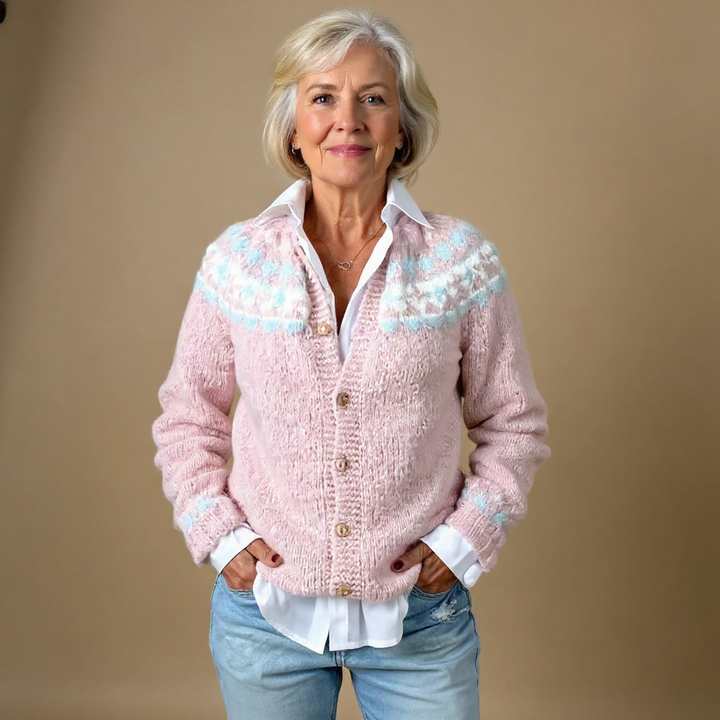 Cardigan Islandais Vintage Sarah