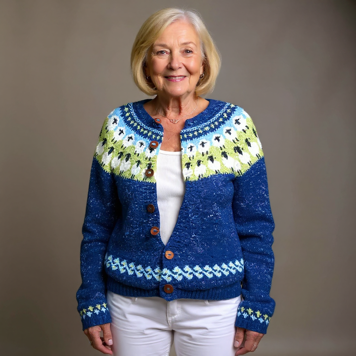 Cardigan Islandais Vintage Sophie