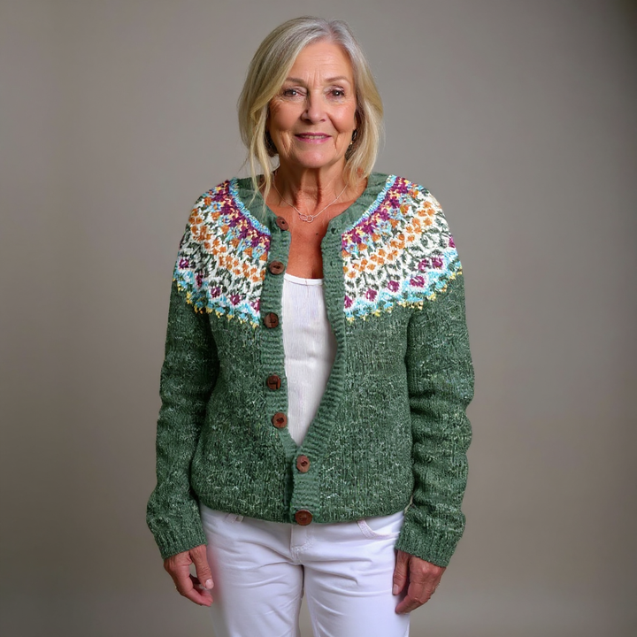 Cardigan Islandais Vintage Alice